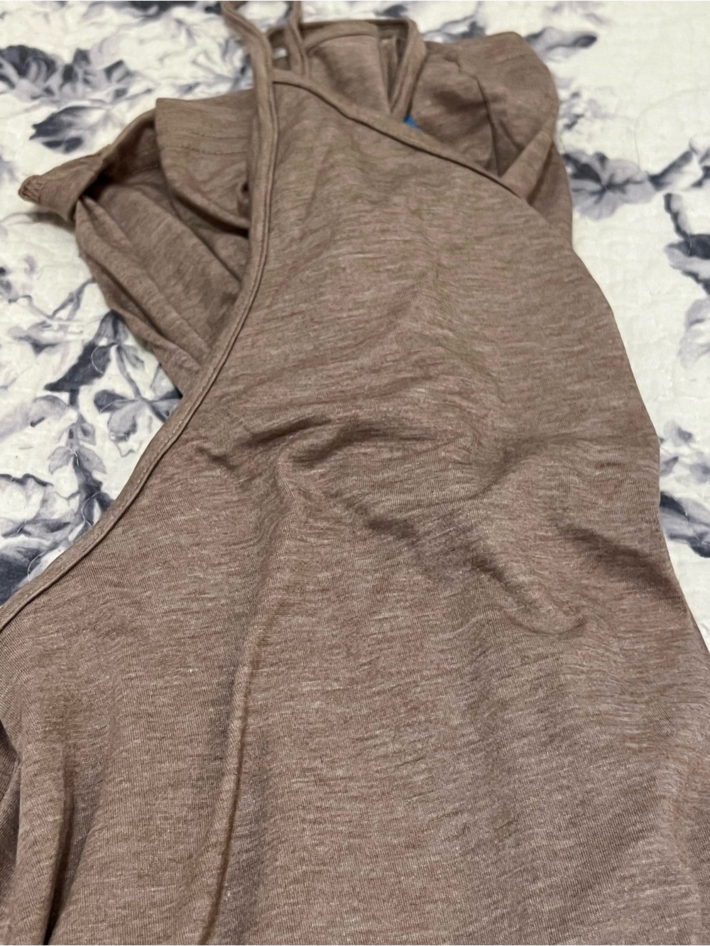 Cupshe Taupe Sleeveless Beach Jumpsuit Cover-Up - Picture 2 of 6